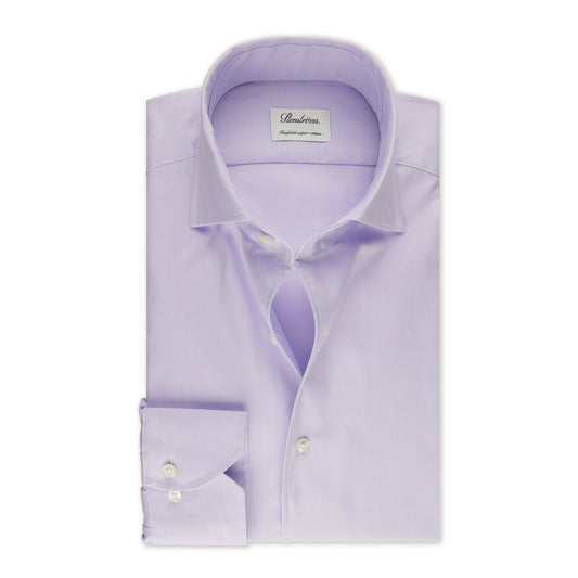 Fitted Body Dress Shirt in Lilac