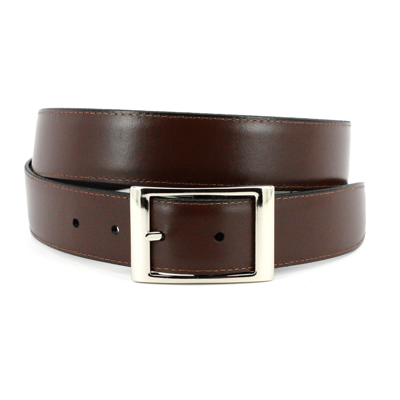 Aniline Reversible Leather Belt