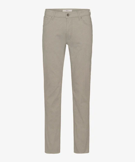 Brax Chuck Two-Tone Flex Pant in Tan