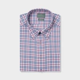 Brookline Softouch Plaid Shirt in Cayenne