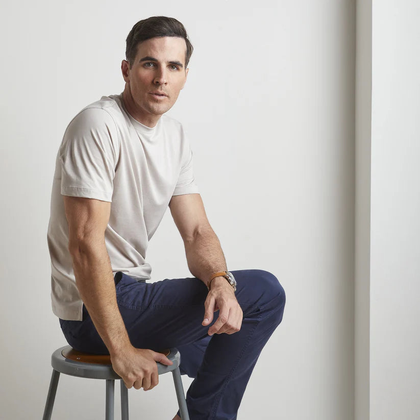 Crew Neck Jersey T-shirt