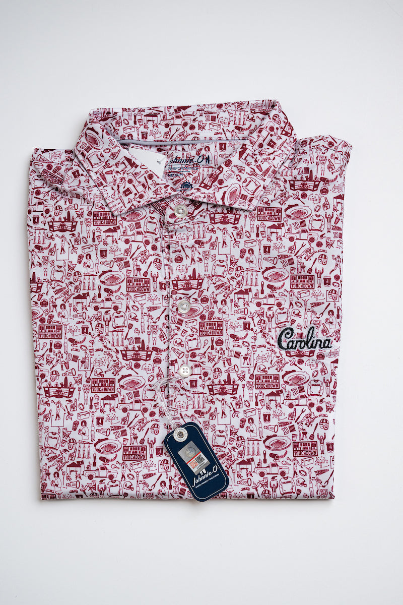 Tailgater University of SC Performance Polo in Maroon
