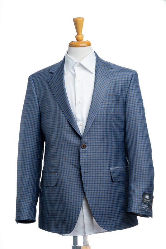 Gibson Check Sport Coat in Blue