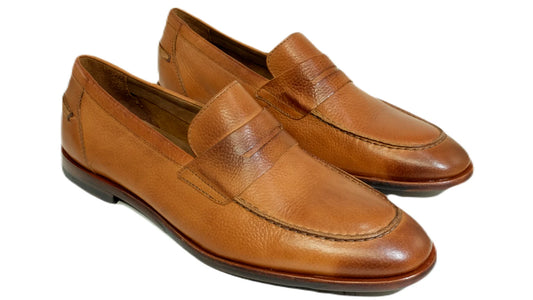 Naples Penny Loafer in Mahogany