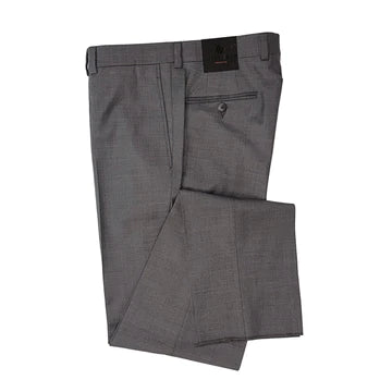 Traveler Classic Fit Trouser in Mid Grey