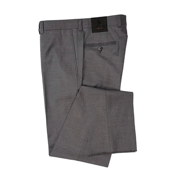Traveler Classic Fit Trouser in Mid Grey