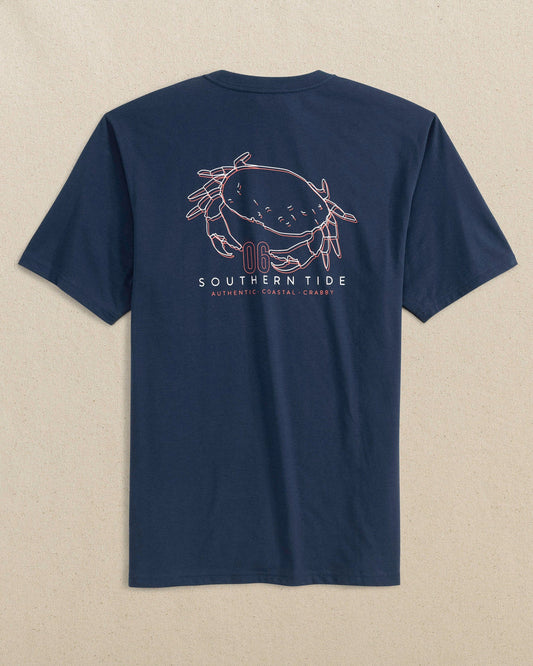 Coastal And Crabby T-Shirt in Dress Blue