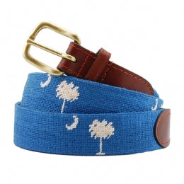 SC Palmetto Needlepoint Belt