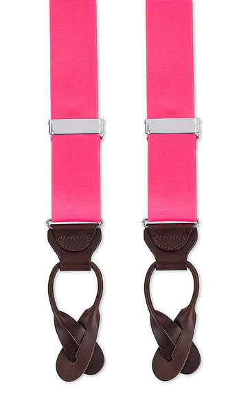 Grosgrain Braces in Pink