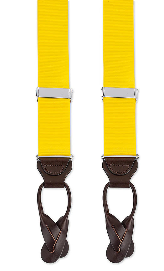Grosgrain Braces in Yellow