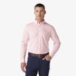 Trim Solid Ellis Oxford Shirt in Pink