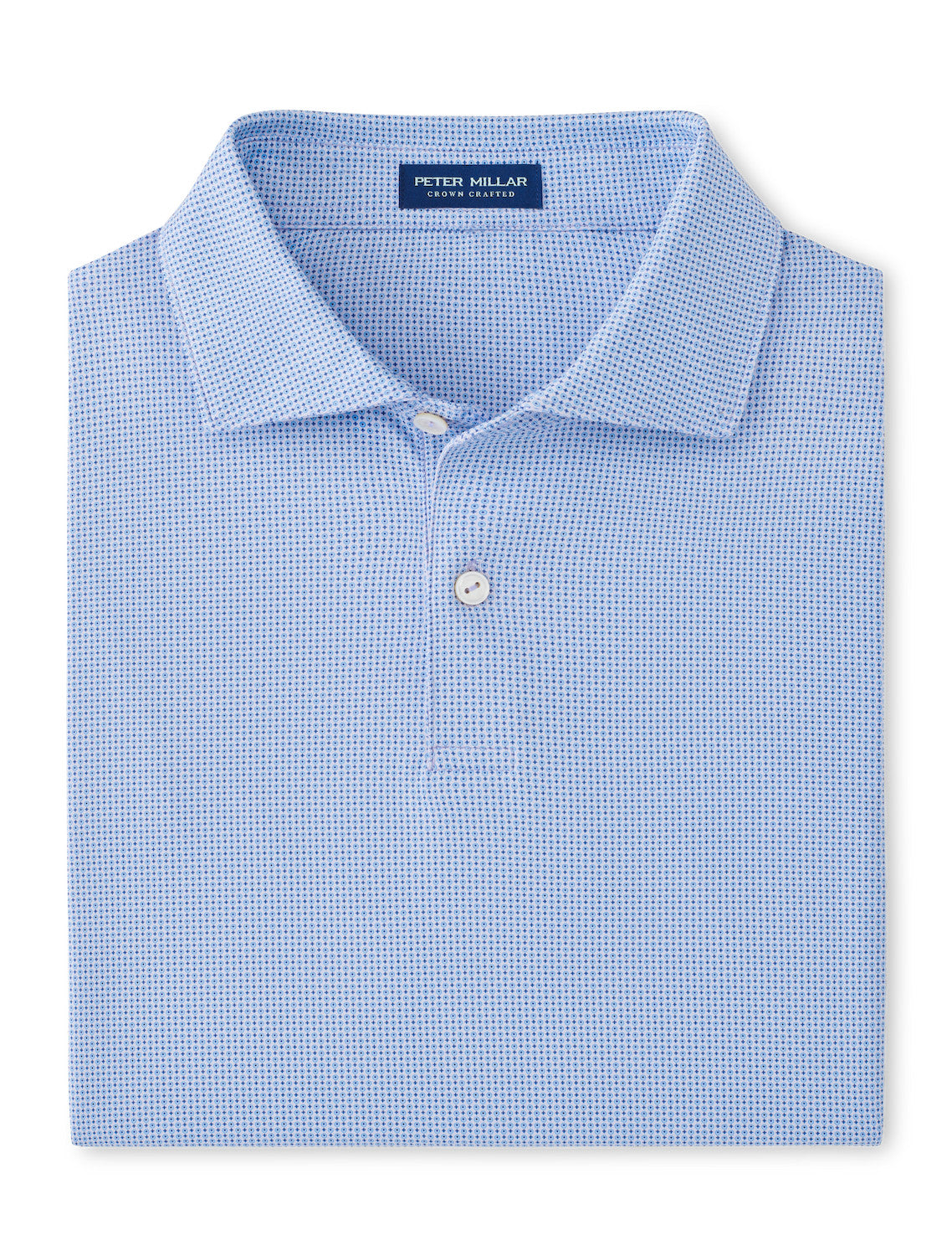Peter Millar Grovewood Performance Jersey Polo in Lavendar Moon