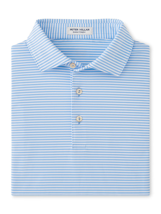 Peter Millar Hales Performance Polo in Cottage Blue