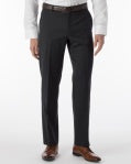 Dunhill Gabardine Trouser in Charcoal