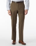 Dunhill Gabardine Trouser in Saddle