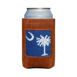 SC Flag Palmetto Can Cooler