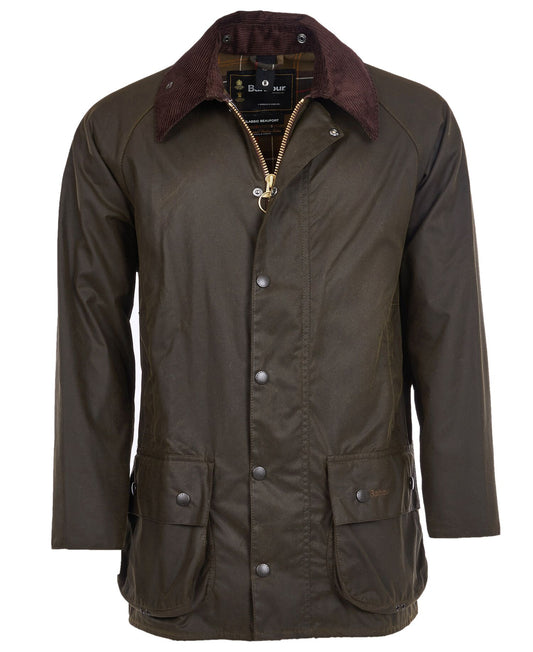 Classic Beaufort Wax Jacket in Olive