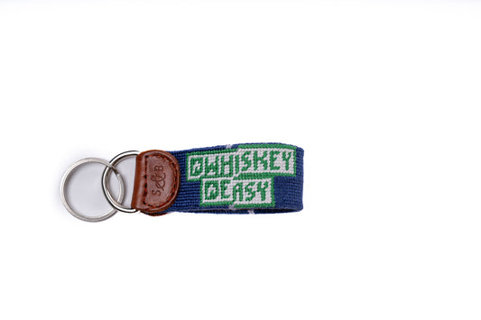 Aiken Life Needlepoint Key Fob