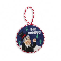 Scrooge Needlepoint Ornament