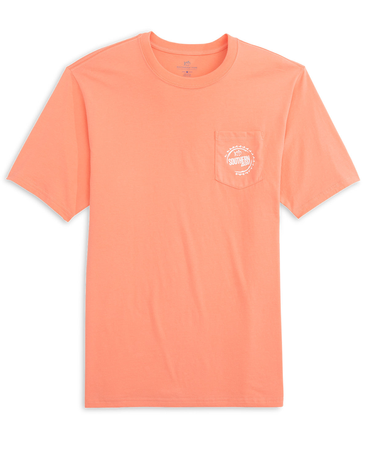 Caps Off Badge T-Shirt in Dusty Coral