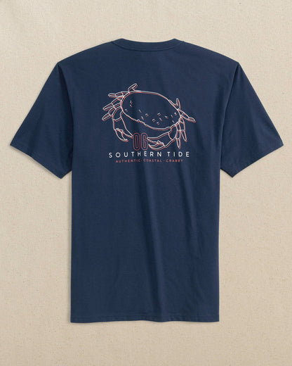 Coastal And Crabby T-Shirt in Dress Blue