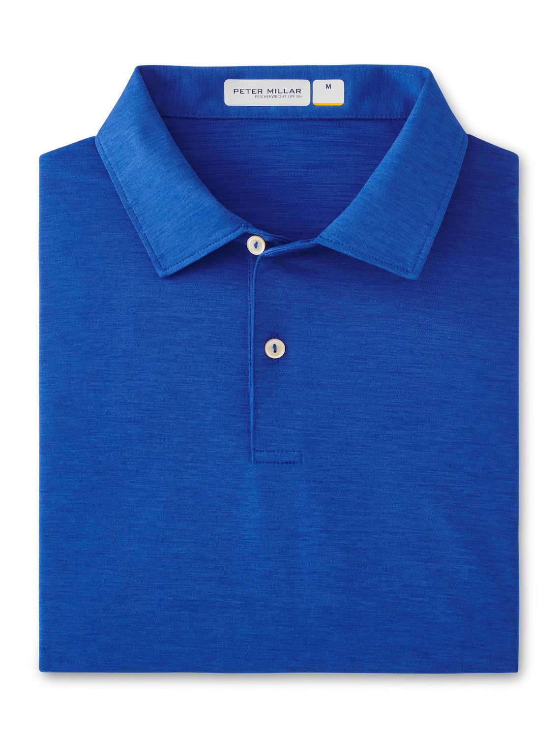 Peter Millar Featherweight Melange Polo in Tide