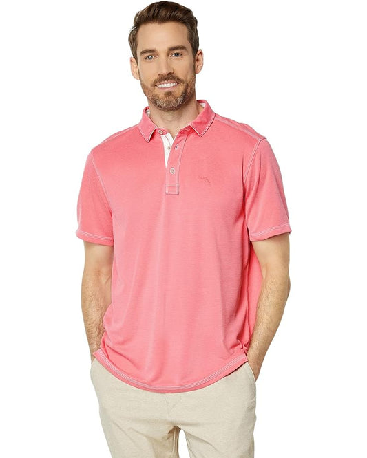 Paradiso Cove Polo in Pink