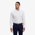 Trim Performance Sport Shirt in White