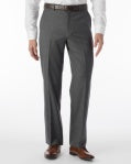 Dunhill Serge Trouser in Mid Grey