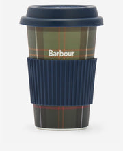 Load image into Gallery viewer, Tartan Reusable Travel Mug
